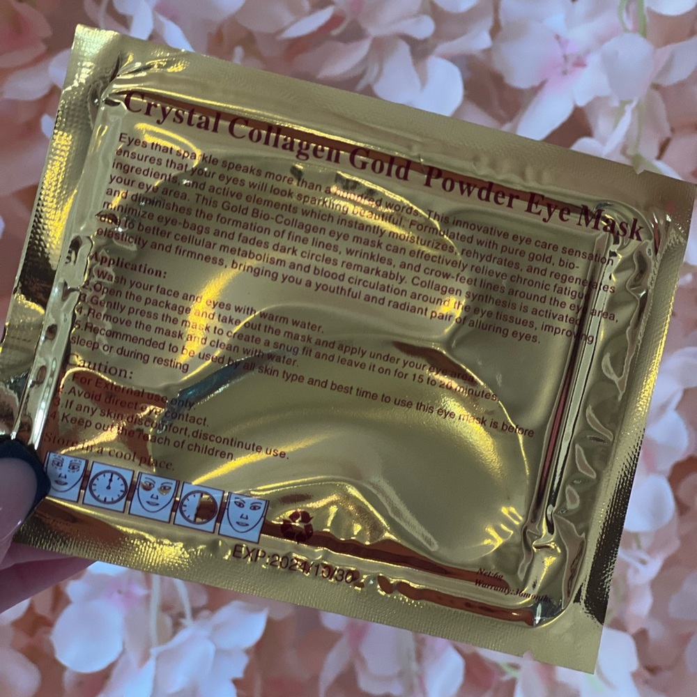 Crystal collagen gold powder eye mask - Picture 2 of 2